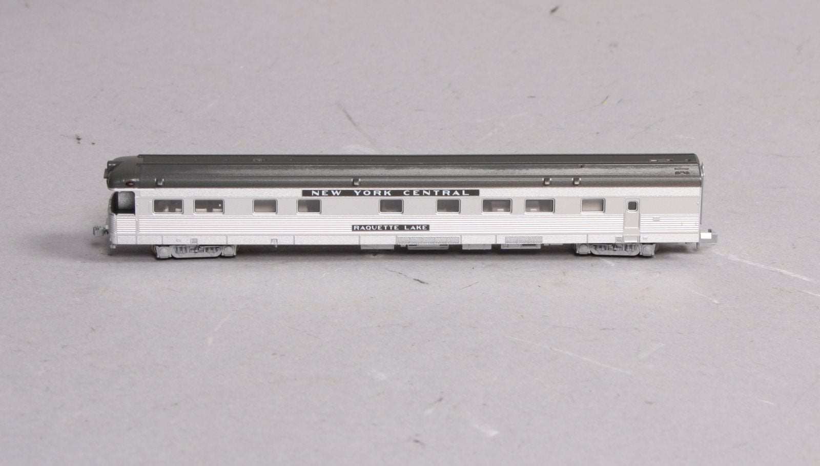 Kato 156-0812 N New York Central Raquette Lake Business Car w/ Lighting LN/Box