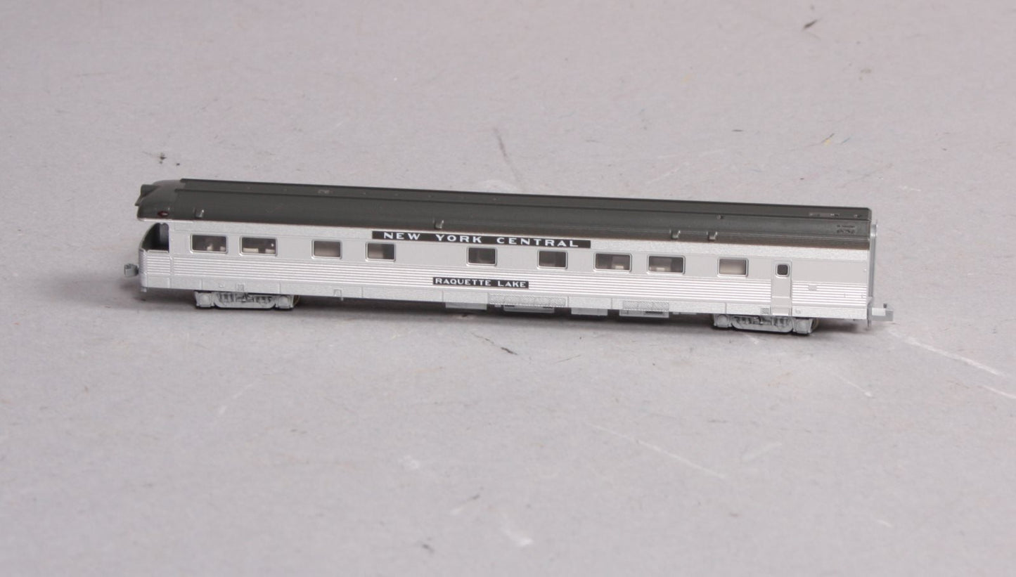 Kato 156-0812 N New York Central Raquette Lake Business Car w/ Lighting LN/Box
