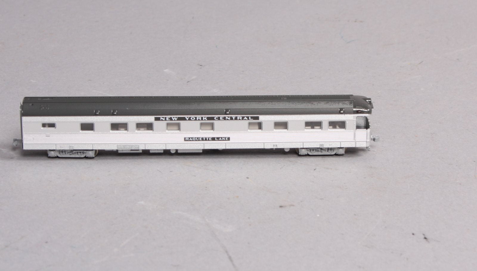Kato 156-0812 N New York Central Raquette Lake Business Car w/ Lighting LN/Box