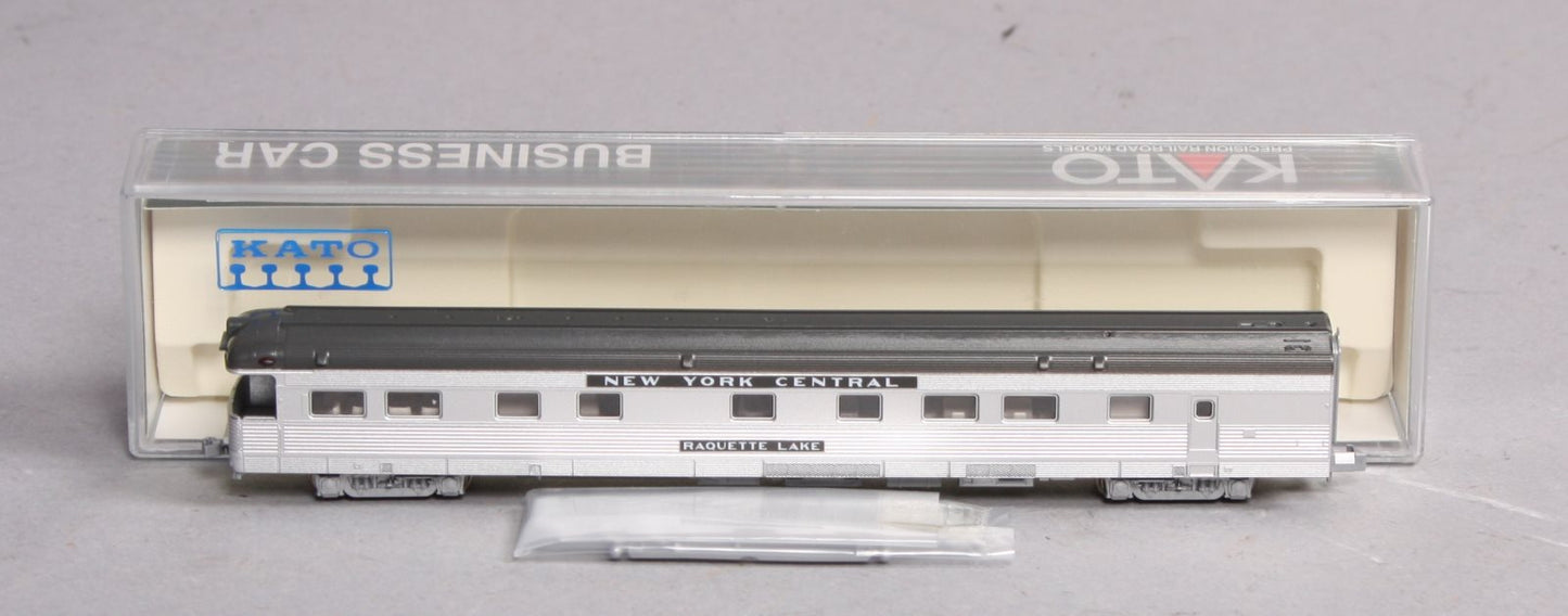 Kato 156-0812 N New York Central Raquette Lake Business Car LN/Box