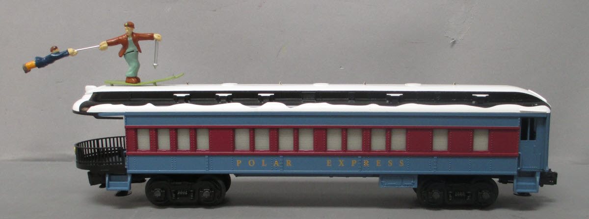 Lionel 6-85400 O Gauge The Polar Express Skiing Hobo Observation Car LN/Box