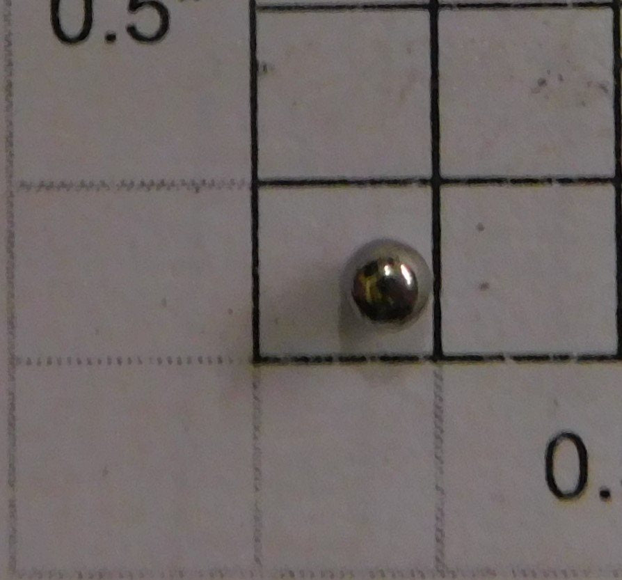 LGB 2070/83 .115" Steel Bearing Ball