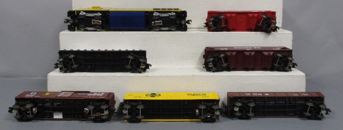 Lionel 6-11713 O Gauge Santa Fe Dash 8 Diesel Freight Train Set NIB