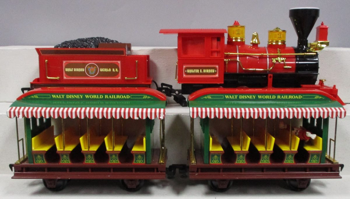 Disney 60080 Walt Disney World Railroad G Gauge Steam Train Set NIB
