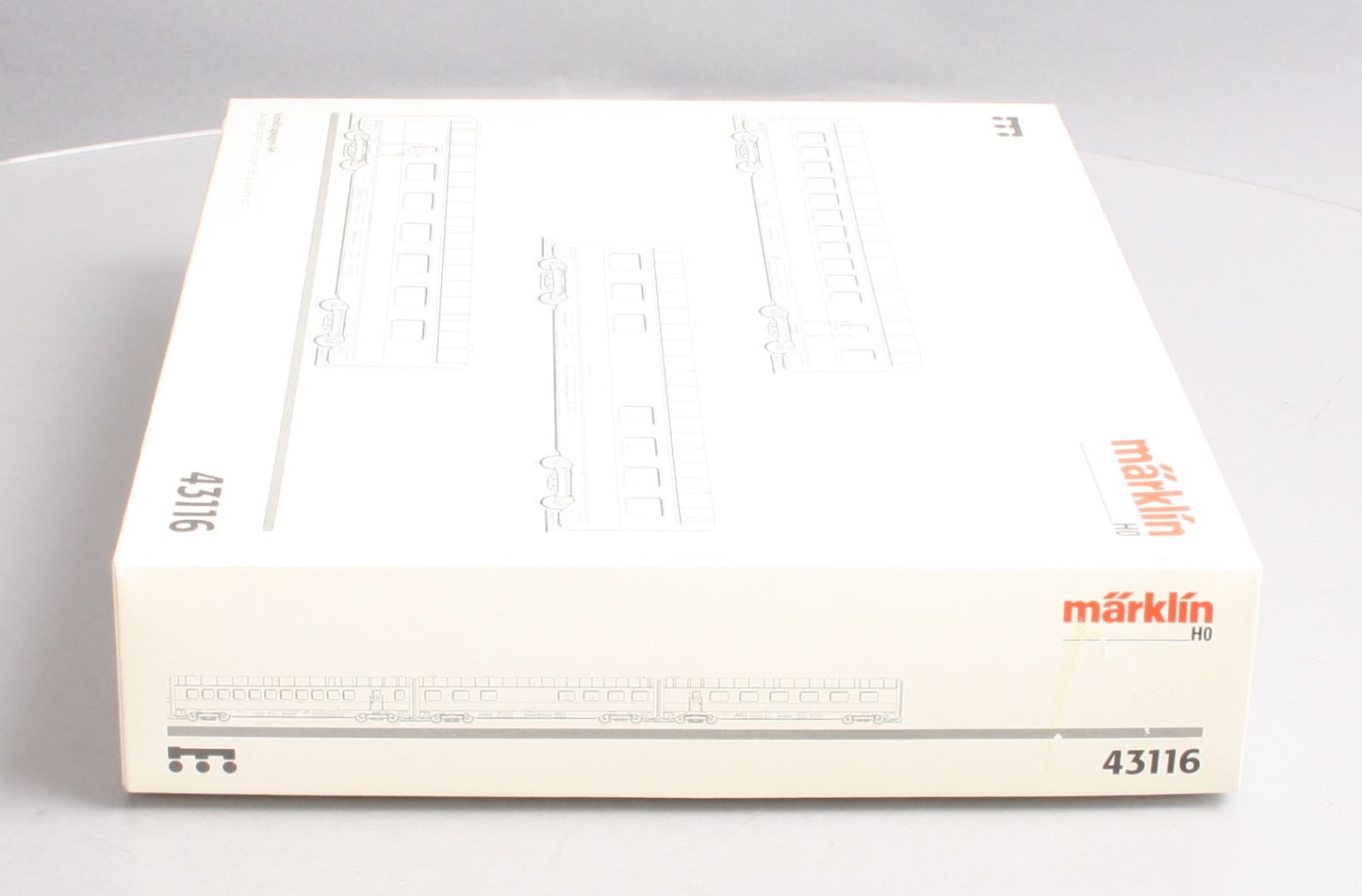 Marklin 43116 HO Express Passenger Car Set LN/Box