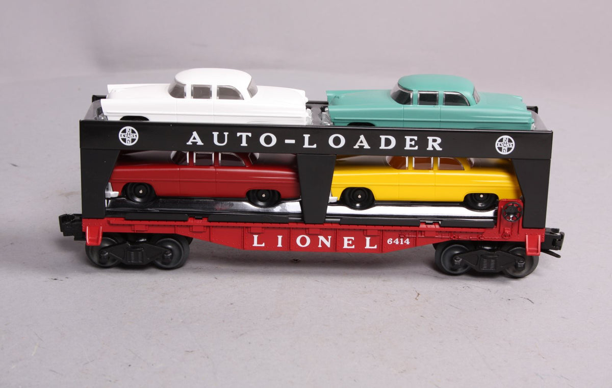 Lionel 6-19427 O Gauge PWC Evans Auto Loader #6414 with 4 Cars NIB