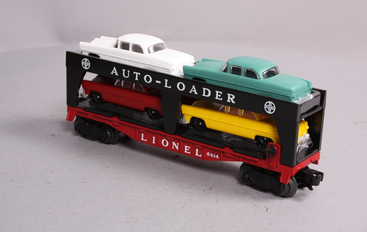 Lionel 6-19427 O Gauge PWC Evans Auto Loader #6414 with 4 Cars NIB