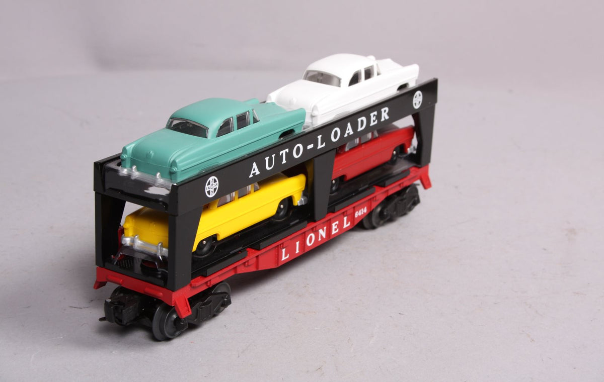 Lionel 6-19427 O Gauge PWC Evans Auto Loader #6414 with 4 Cars NIB
