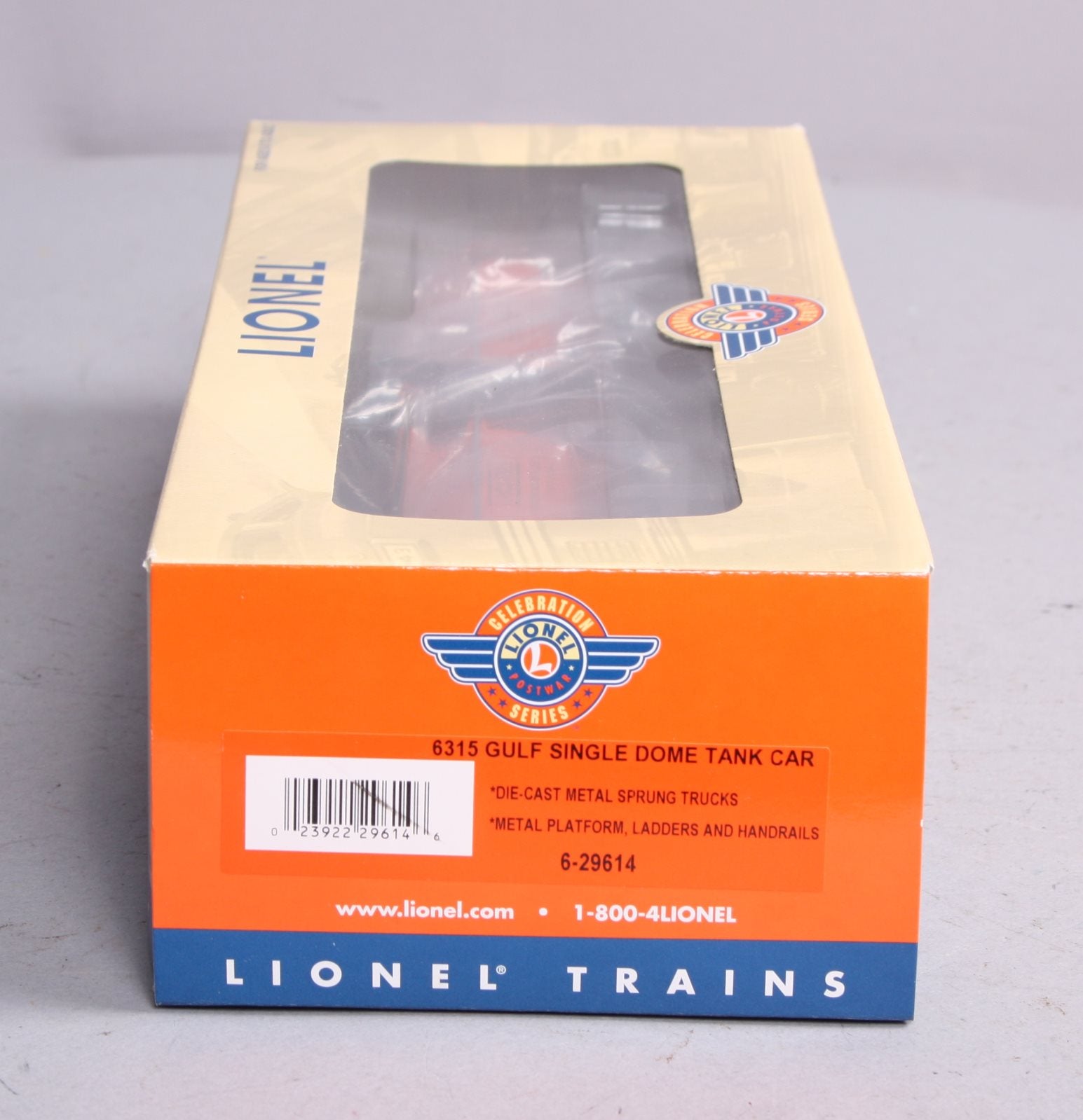 Lionel 6-29614 Gulf Oil Single Dome Tank Car #6315 LN/Box