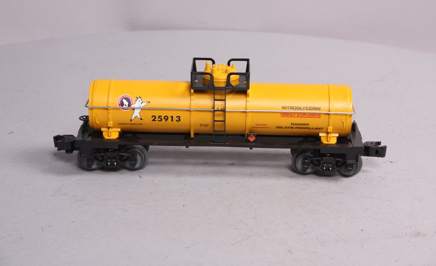 Lionel 6-25913 Great Northern Single Dome Tank Car