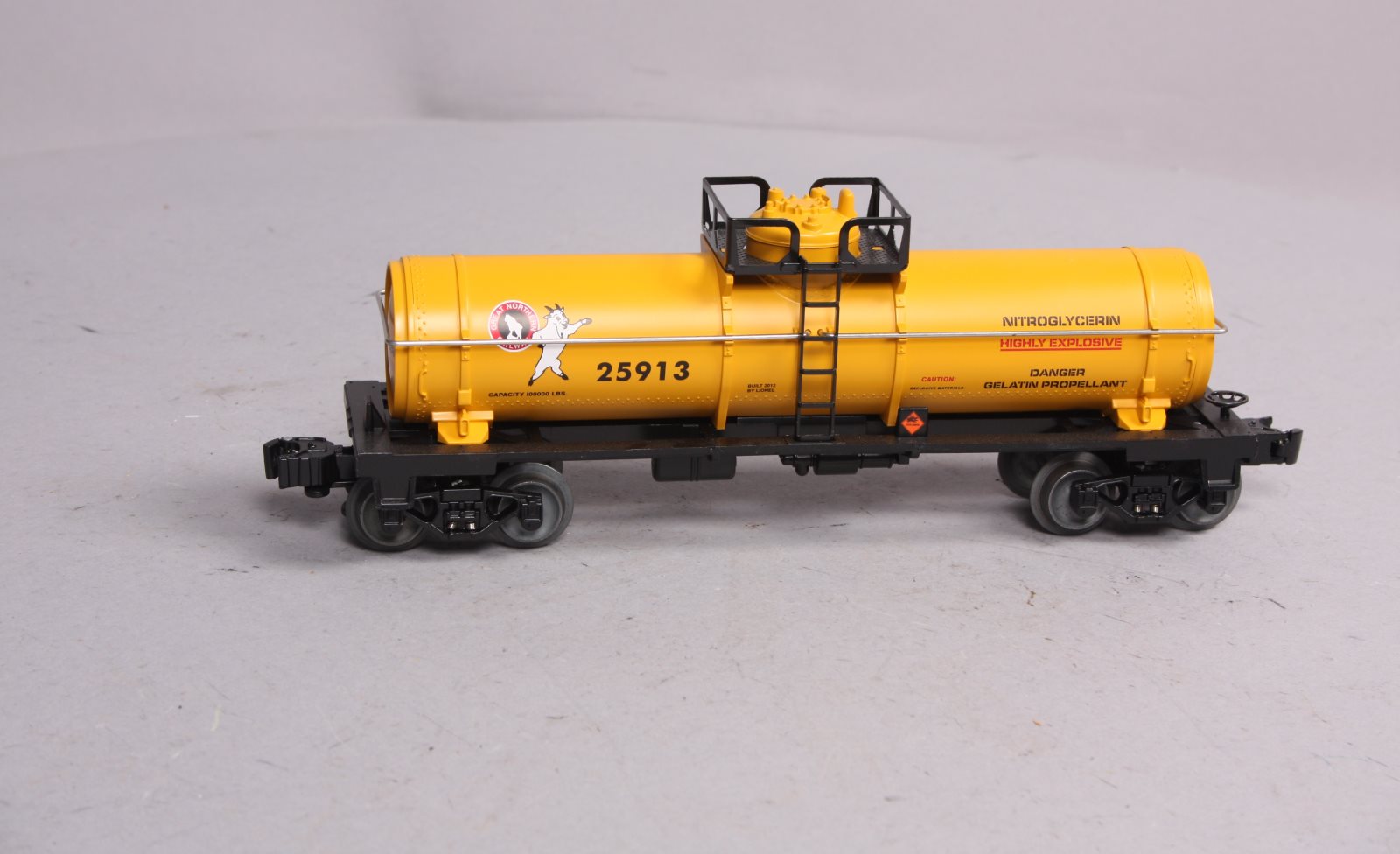 Lionel 6-25913 Great Northern Single Dome Tank Car