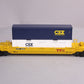 Lionel 6-85222 CSX Maxi-Stack Flat Car #85222 with Containers