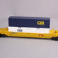 Lionel 6-85222 CSX Maxi-Stack Flat Car #85222 with Containers