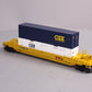 Lionel 6-85222 CSX Maxi-Stack Flat Car #85222 with Containers