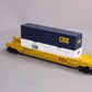 Lionel 6-85222 CSX Maxi-Stack Flat Car #85222 with Containers