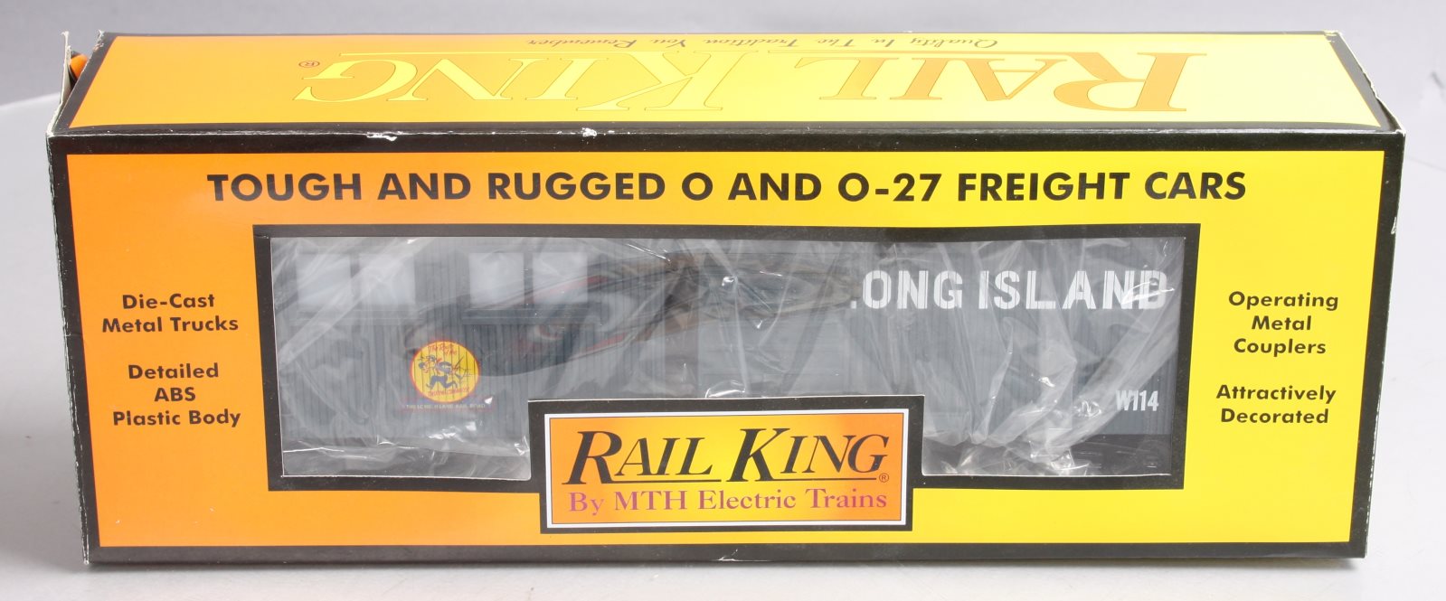 MTH 30-79400 O Gauge Long Island Engineering Car #W114 LN/Box