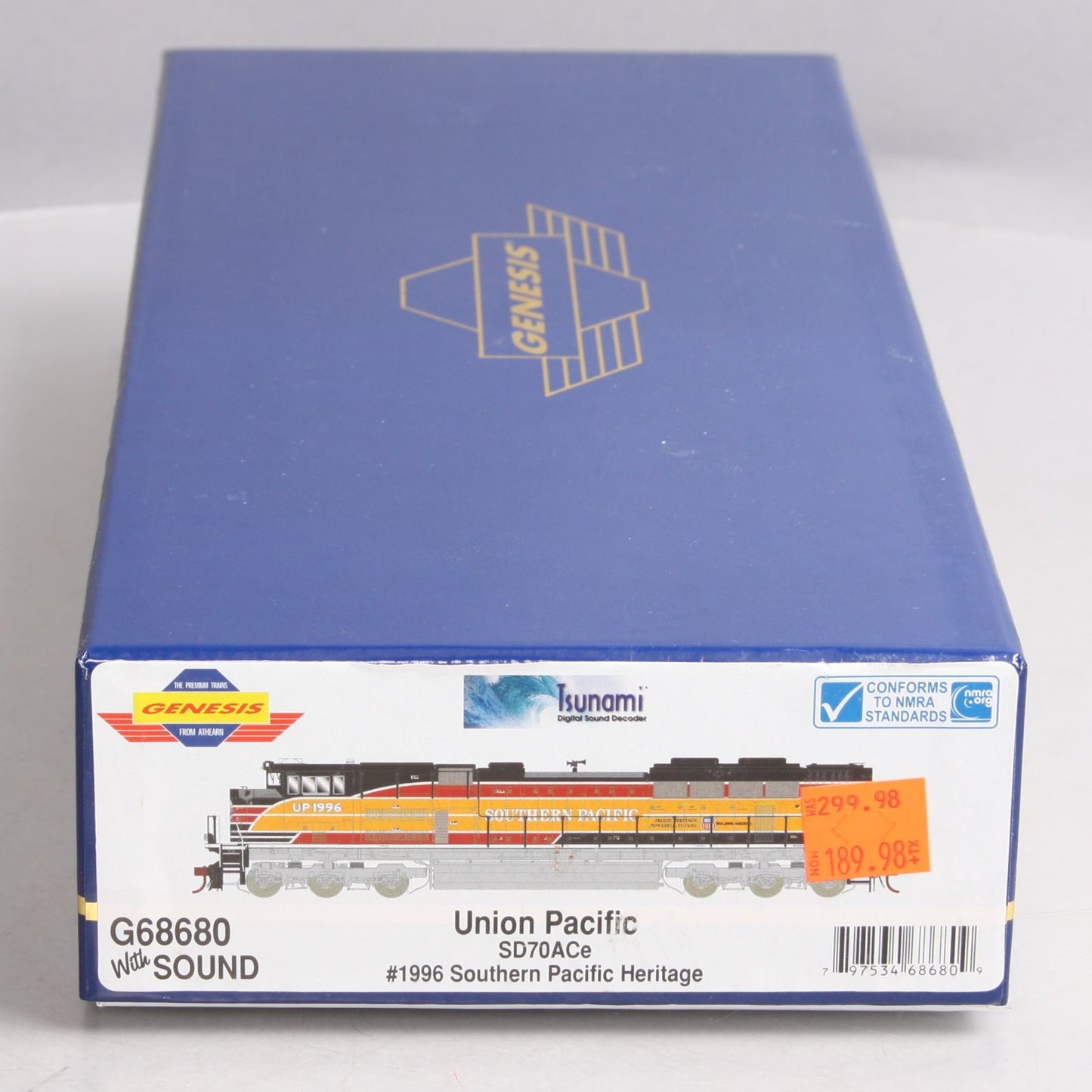 Athearn G68680 HO UP/SPH SD70ACe Diesel Locomotive #1996 w/DCC & Sound LN/Box