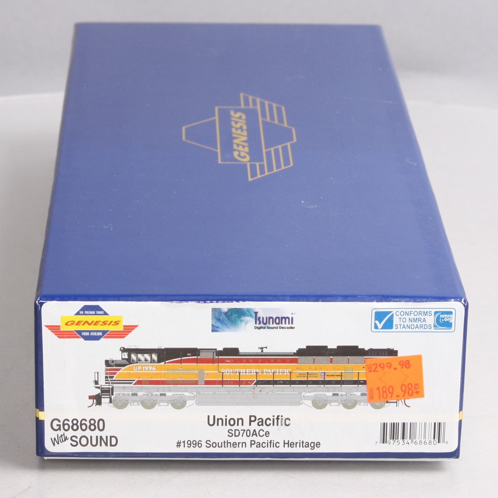 Athearn G68680 HO UP/SPH SD70ACe Diesel Locomotive #1996 w/DCC & Sound LN/Box