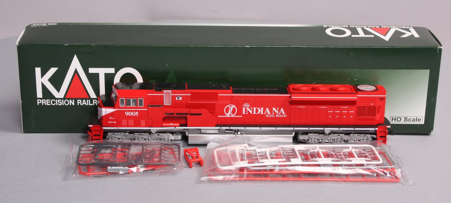 Kato 37-6368 HO Indiana Railroad SD90/43MAC Diesel Locomotive w/ Sound #9005 LN/Box