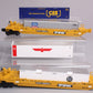Lionel 6-26486 O Gauge TTX Maxi Stack (Set of 2) #456240 EX