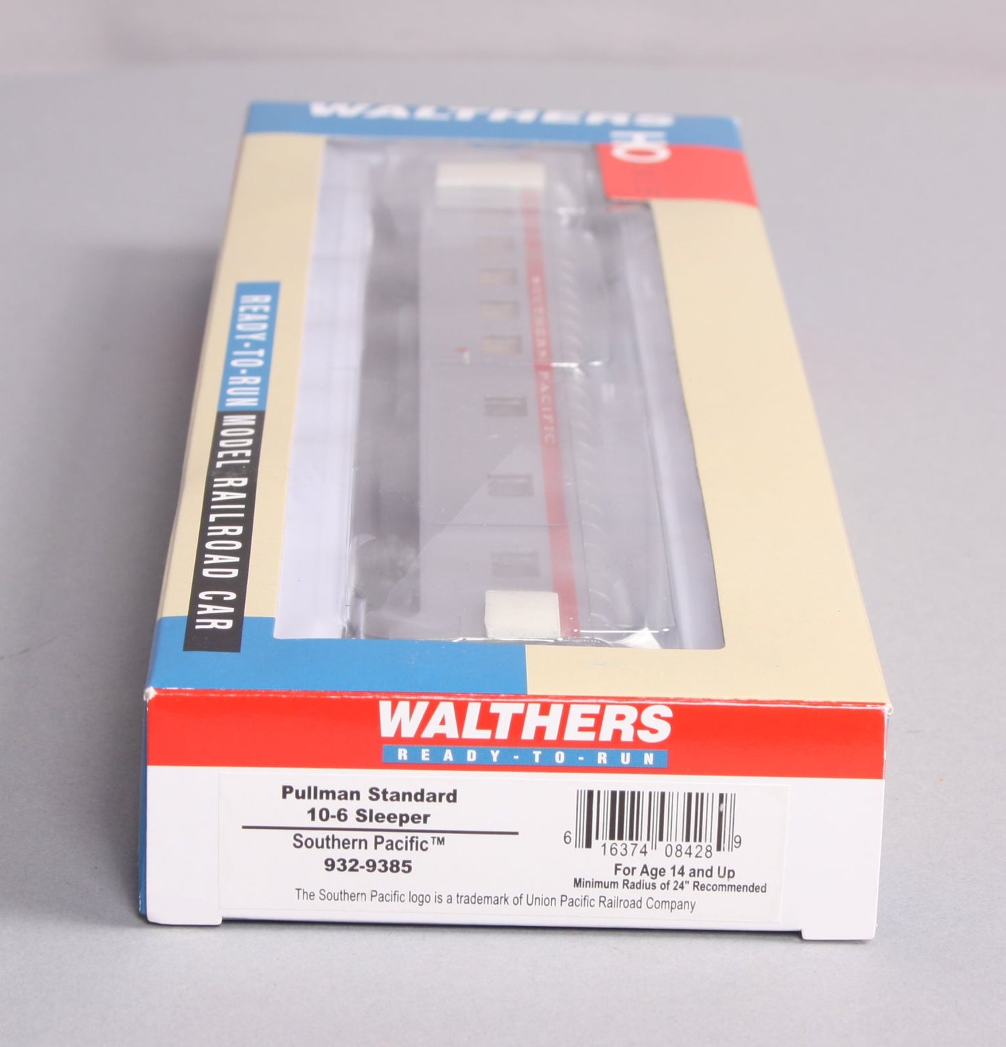 Walthers 932-9385 HO Southern Pacific Pullman 10-6 Sleeper Passenger Car LN/Box