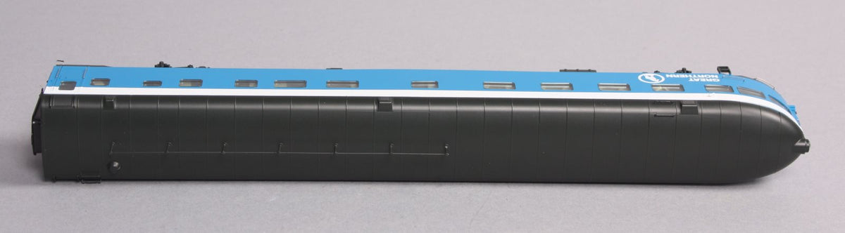 Walthers 920-9079 HO GN Coulee Series 85' 6-4-1 Lighted Observation Lounge Car