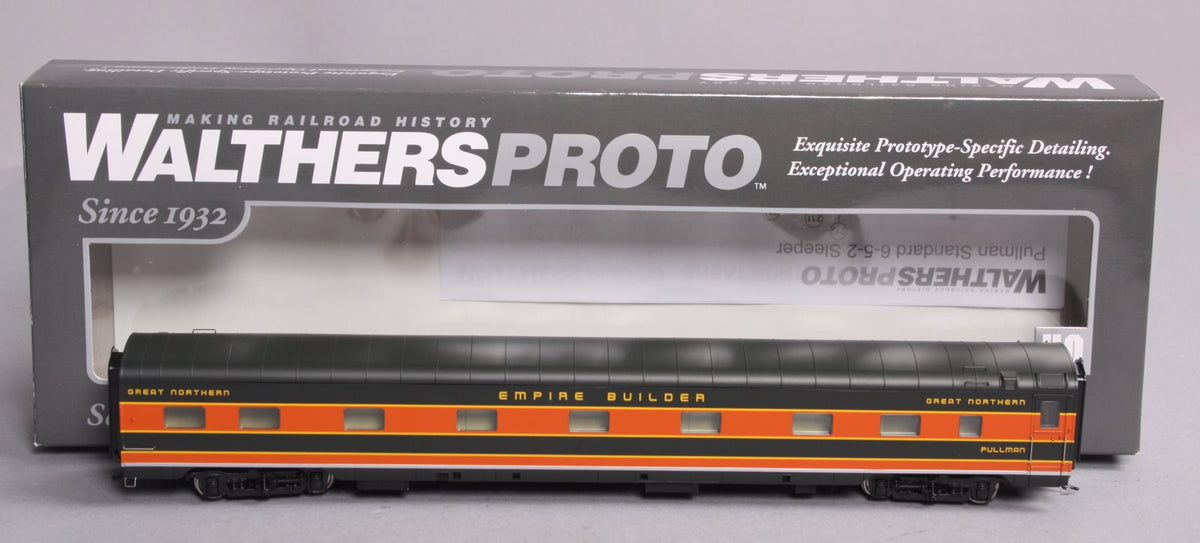 Walthers 920-9055 HO Great Northern Empire Builder 85' P-S "Pass" Series 6-5-2