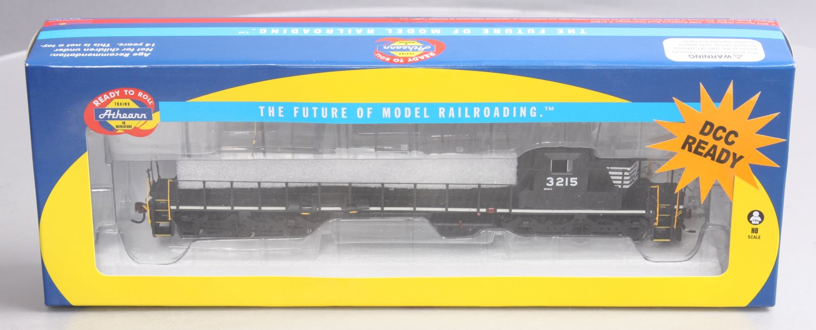 Athearn 98265 HO Norfolk Southern/NMRA Logo SD40-2 Diesel Locomotive #3215
