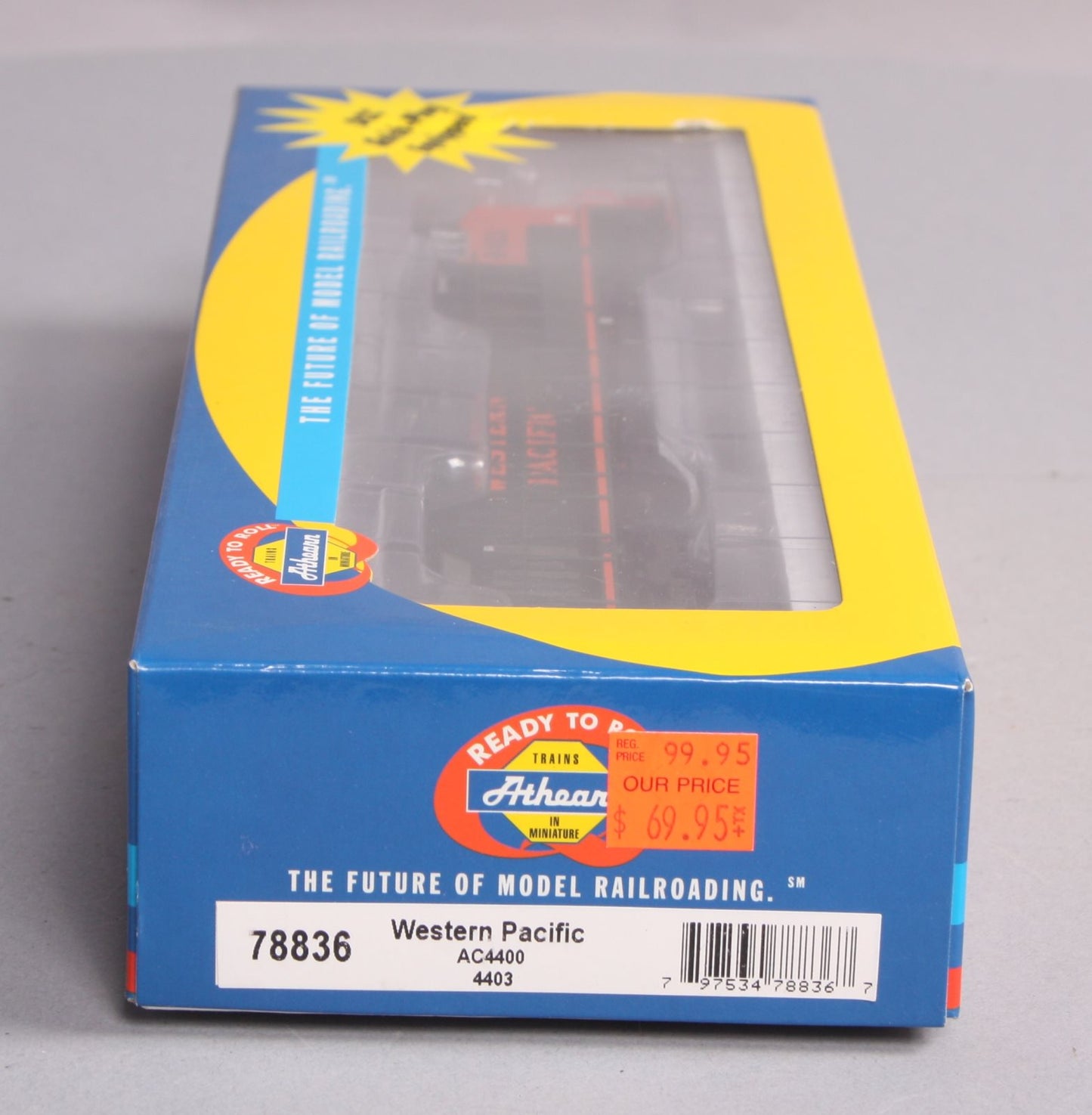 Athearn 78836 HO Western Pacific AC4400 Diesel Locomotive #4403