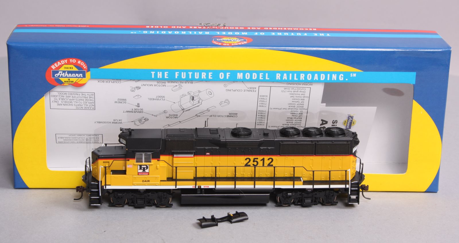 Athearn 77837 HO Dakota & Iowa GP50 RTR Diesel Locomotive #2512