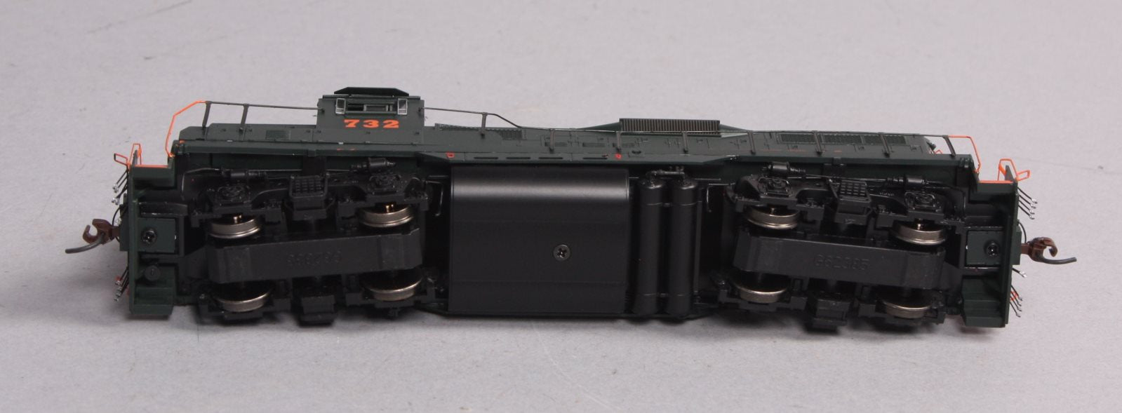 Athearn G62746 HO Western Pacific GP9 Phase II Locomotive W/DCC & Sound # 732