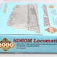 Proto 2000 30173 HO BNSF SD60M Diesel Locomotive Kit #9258 LN/Box