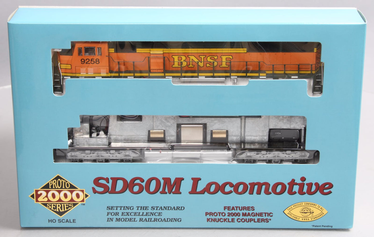 Proto 2000 30173 HO BNSF SD60M Diesel Locomotive Kit #9258 LN/Box