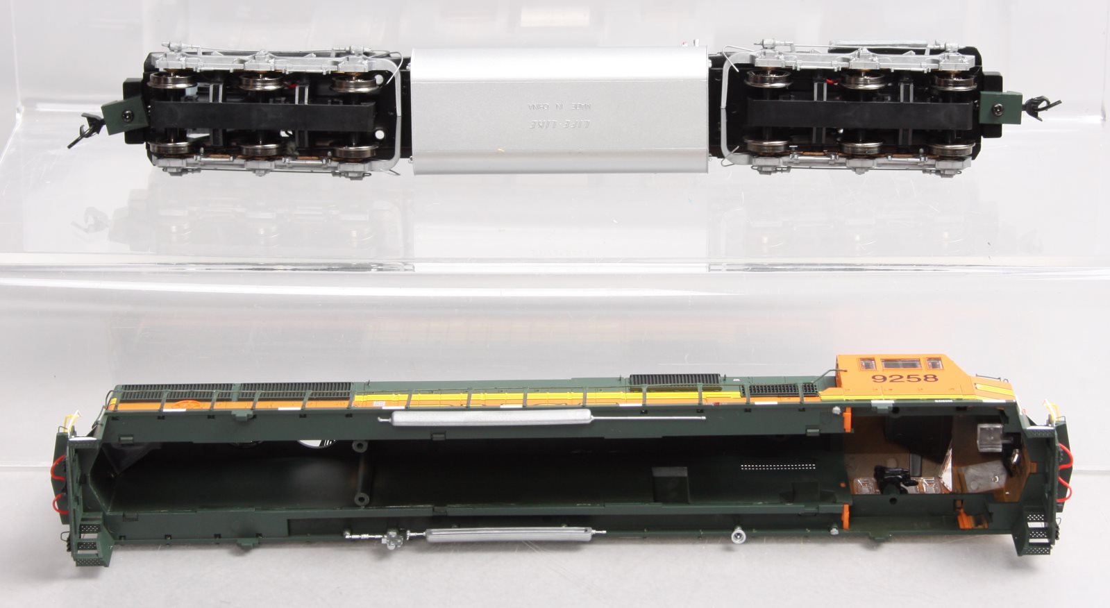 Proto 2000 30173 HO BNSF SD60M Diesel Locomotive Kit #9258 LN/Box