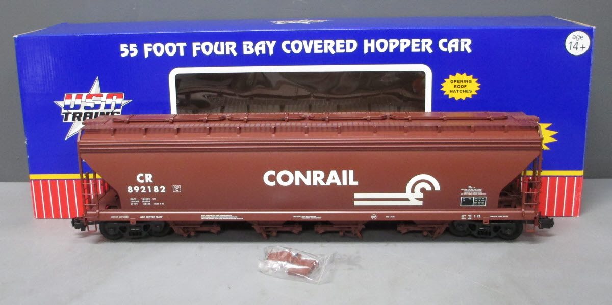 USA Trains R14113 G Conrail 4 Bay Center Flow Hopper