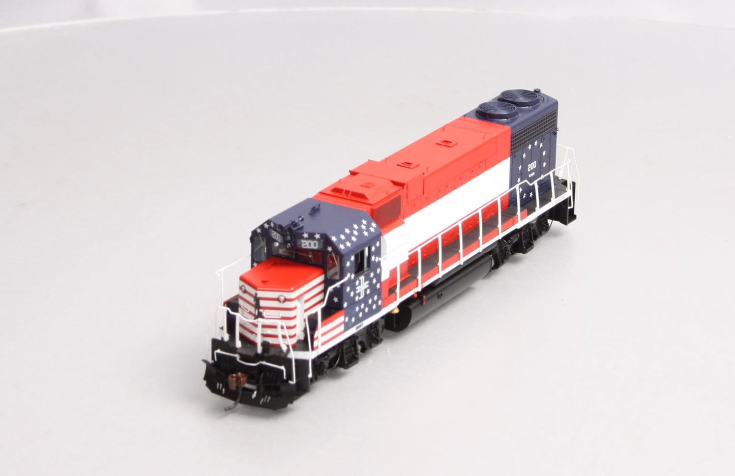 Athearn G40821 HO GP38-2 w/DCC & Sound, B&M/Bicentennial #200