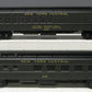 MTH 20-4119 O Gauge New York Central 70' Madison RPO/Diner Passenger Car Set LN/Box