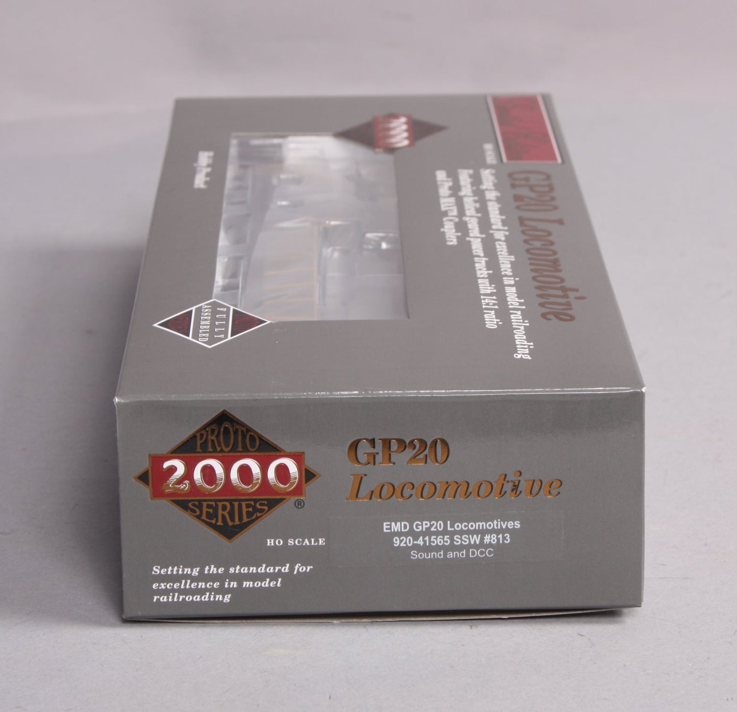 Proto 2000 920-41565 HO Scale Cotton Belt EMD GP20 Diesel Locomotive #813 w/DCC LN/Box