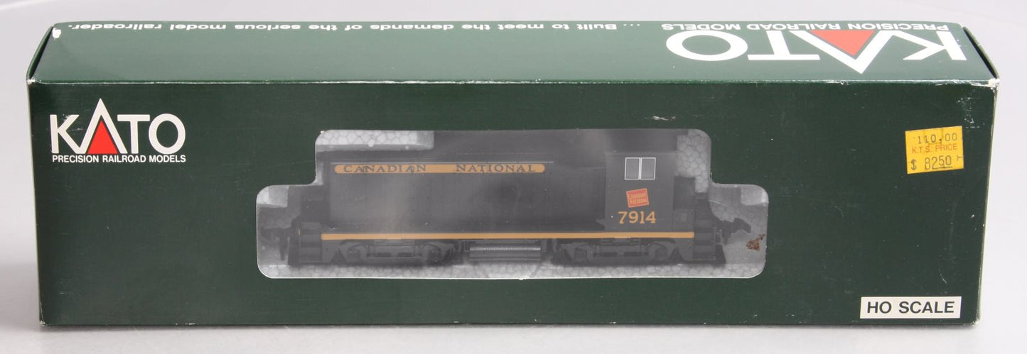 Kato 37-104 HO Scale Canadian National EMD NW2 Diesel Locomotive #7914 LN/Box