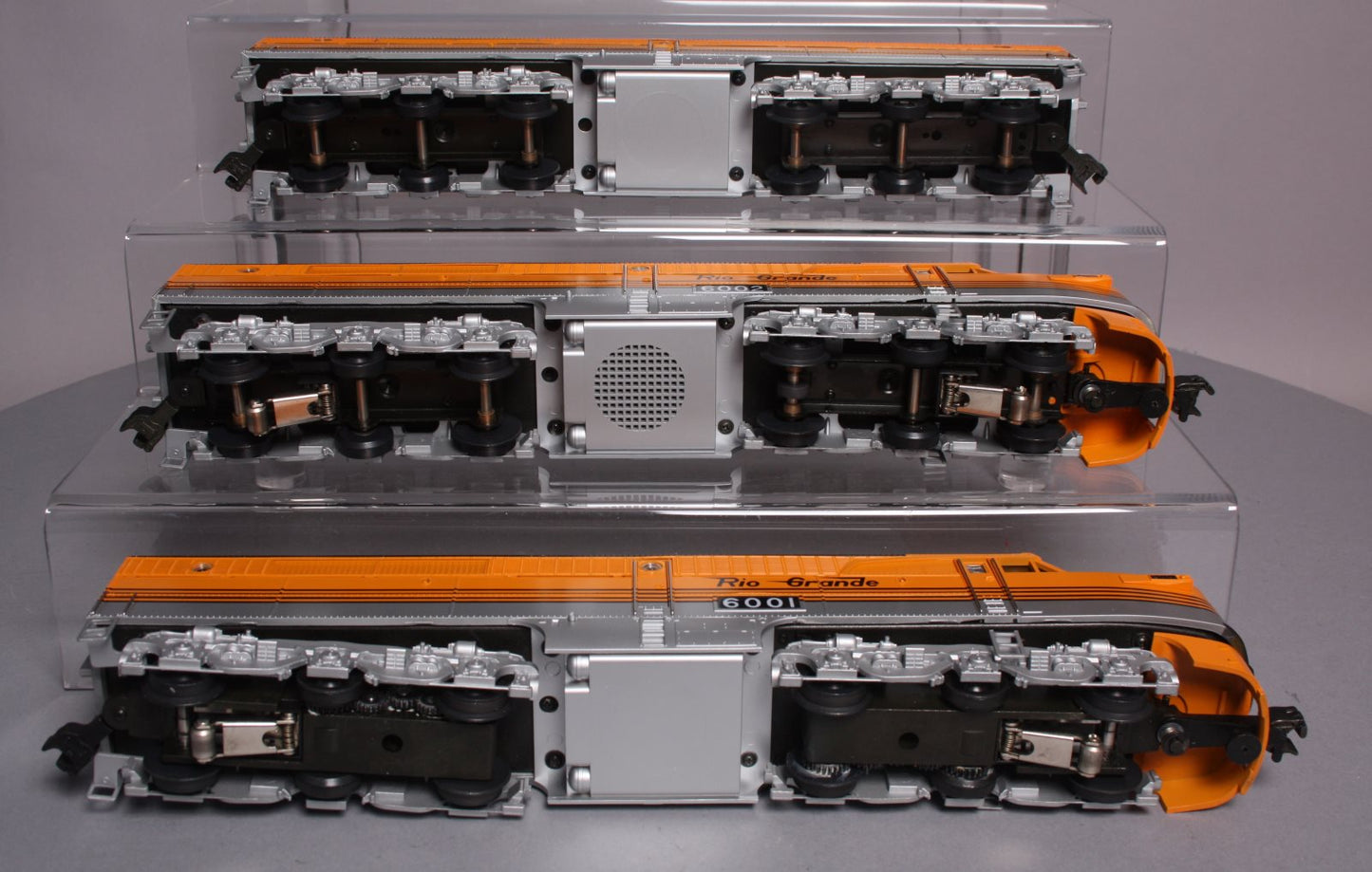 Lionel 6-18107 O Gauge Denver & Rio Grande PA-1 ABA Diesel Engine Set #6001/6002 NIB