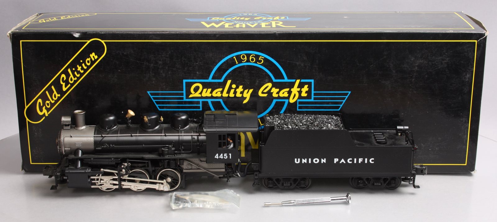 Weaver 1031 Union Pacific 0-6-0 Switcher #4451 EX/Box