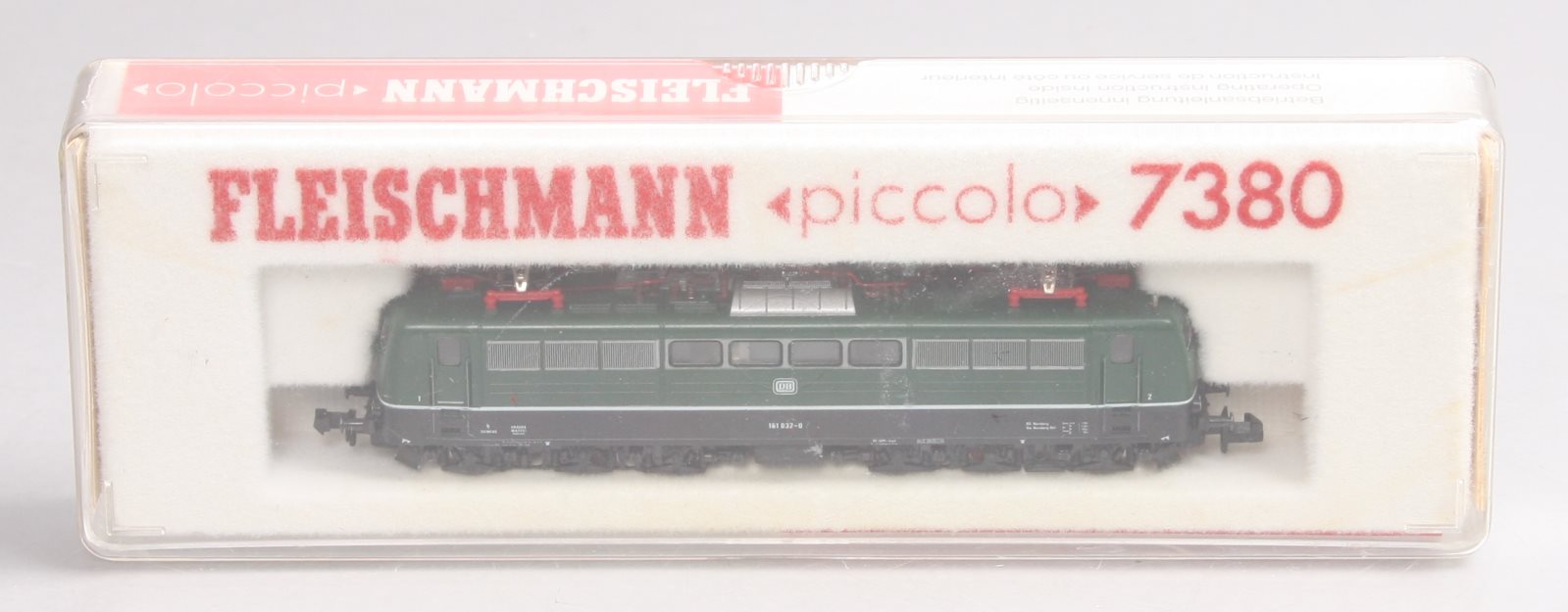 Fleischmann 7380 N Scale DB Powered Electric Locomotive LN/Box