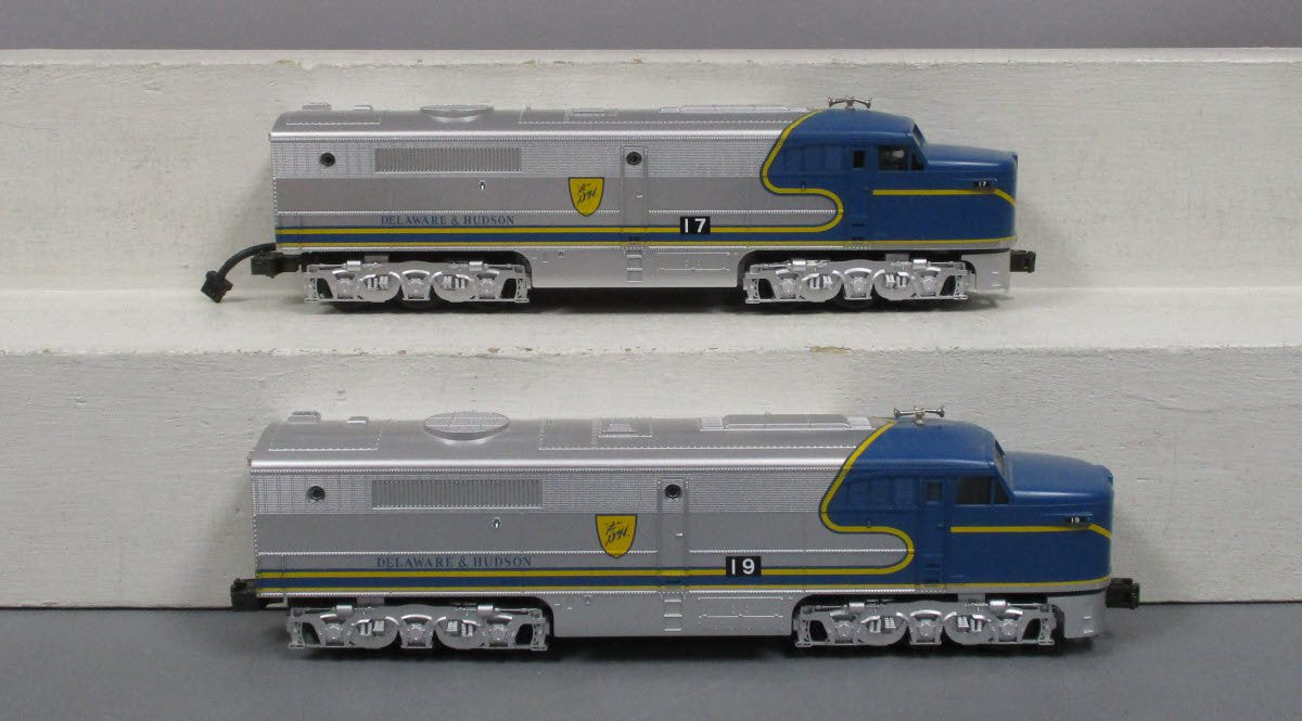 MTH 30-2125-1 O Gauge D&H Alco Alco PA AA Diesel Engine Set w/PS1 #17/19 LN/Box
