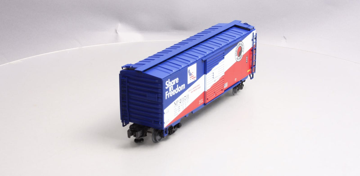 Lionel 3-17501 O Gauge LCCA 2017 Convention NP "Share the Freedom" Boxcar LN/Box