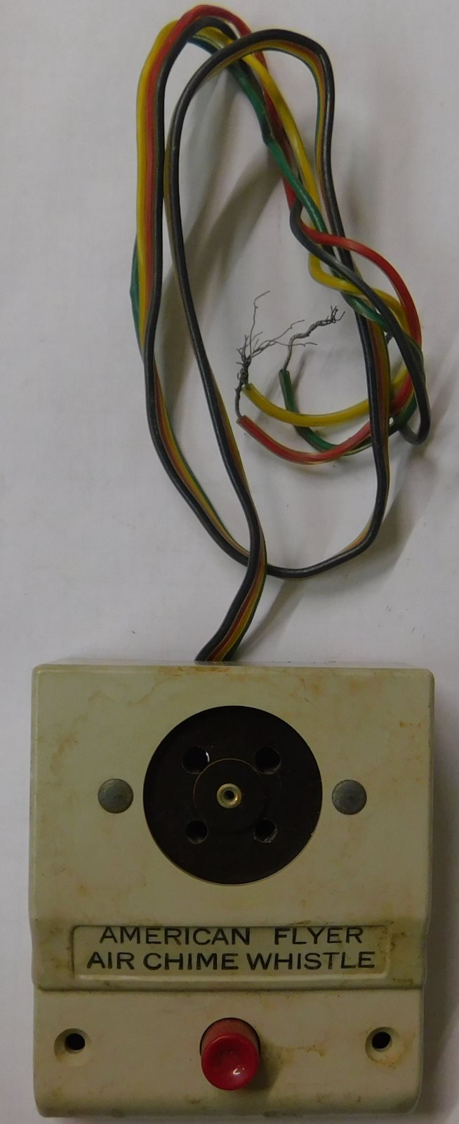American Flyer XA-1166-WB S Scale Air Chime Whistle White Base