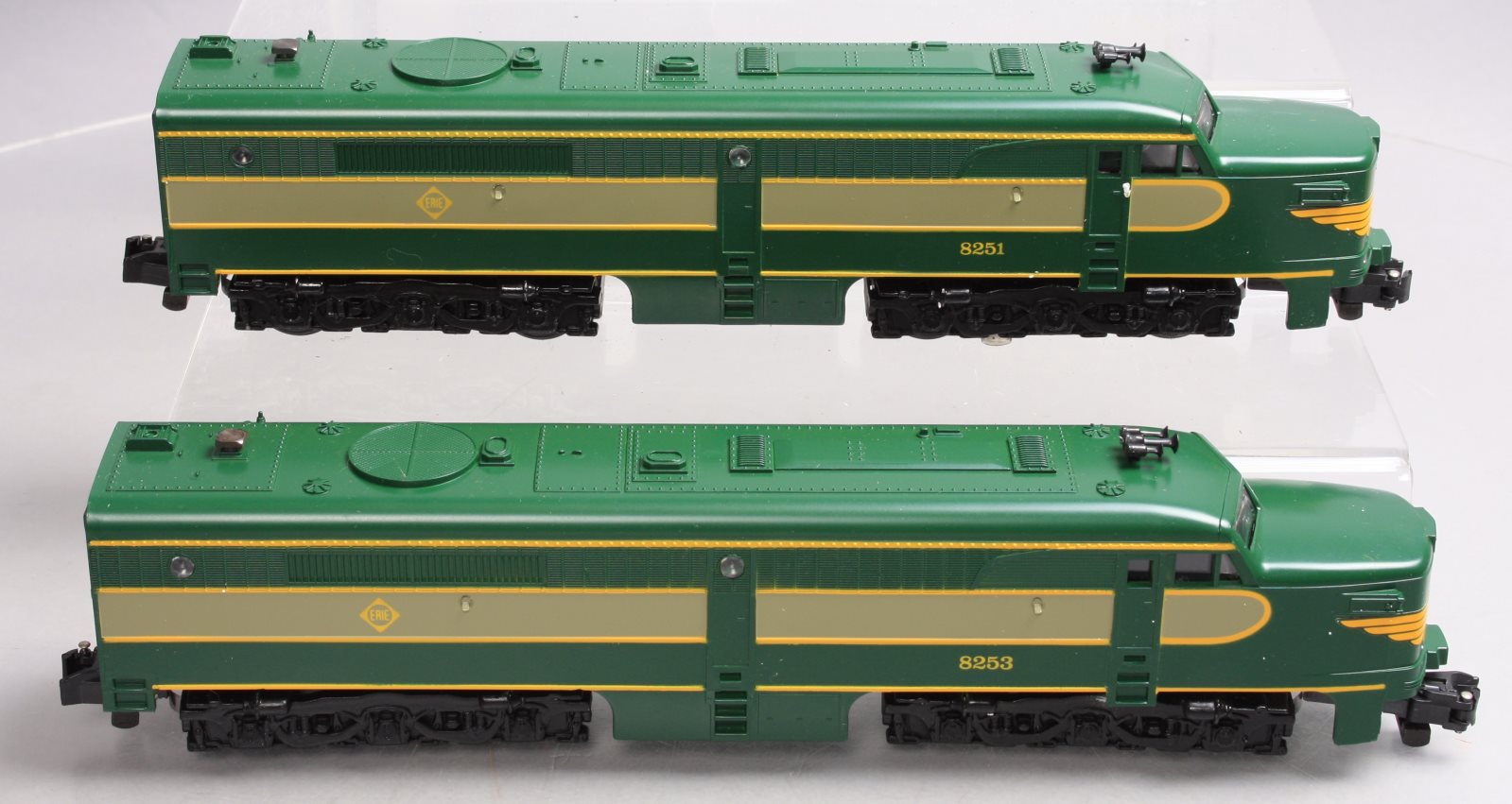 American Flyer 4-8251 S Gauge Erie Alco AA Diesel Locomotive Set LN/Box