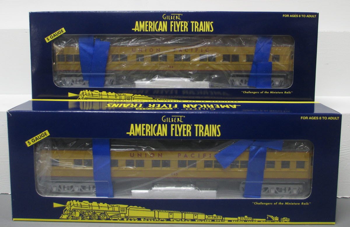 American Flyer 6-48978 S Union Pacific Heavyweight Passenger Car (Set of 4) LN/Box