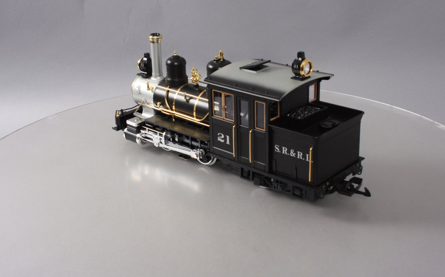 LGB 21251 G Sandy River & Rangeley Lakes Railroad Forney Steam Locomotive #21 LN/Box