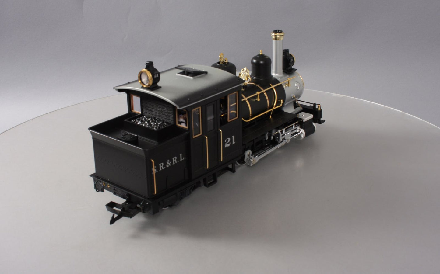 LGB 21251 G Sandy River & Rangeley Lakes Railroad Forney Steam Locomotive #21 LN/Box