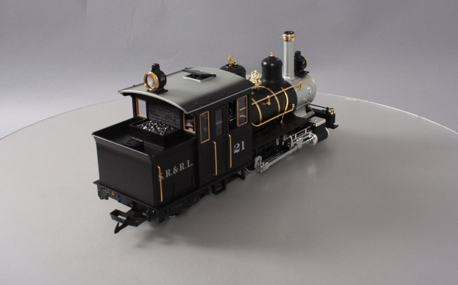 LGB 21251 G Sandy River & Rangeley Lakes Railroad Forney Steam Locomotive #21 LN/Box
